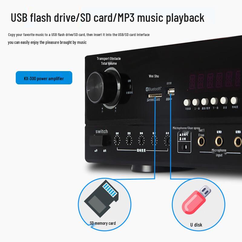 Weishu P-300 Professional Conference Room Audio System (CN version)