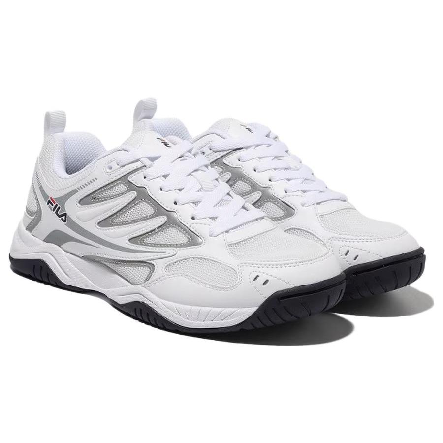 FILA NRE I3 Low top Training Shoes Unisex White Gray Korean Style 1RM02473F_100