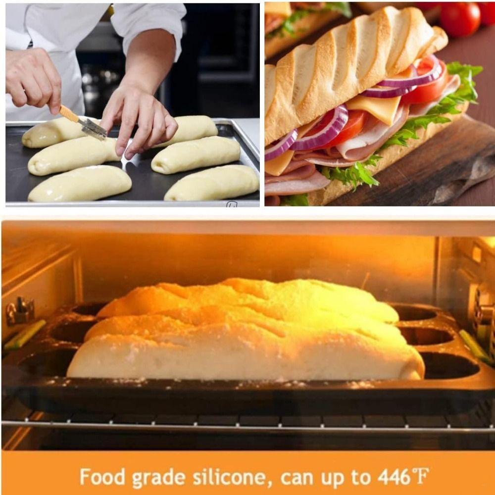 Easy Clean Silicone Loaf Pan Heat Resistant Bread Mold Useful Bake Mold Bread