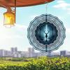 10-Inch Shadow of The Forest Wind Spinner – 360° Rotating 3D Hanging Kinetic Decor for Garden, Yard, or Indoor