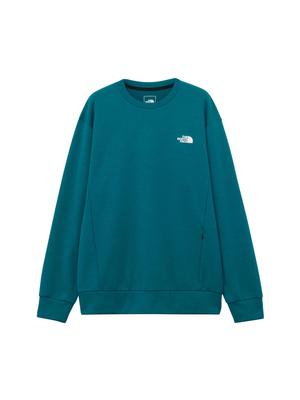 North Motion Crew Deep Lagoon Size S [The Face] Sweatshirt,