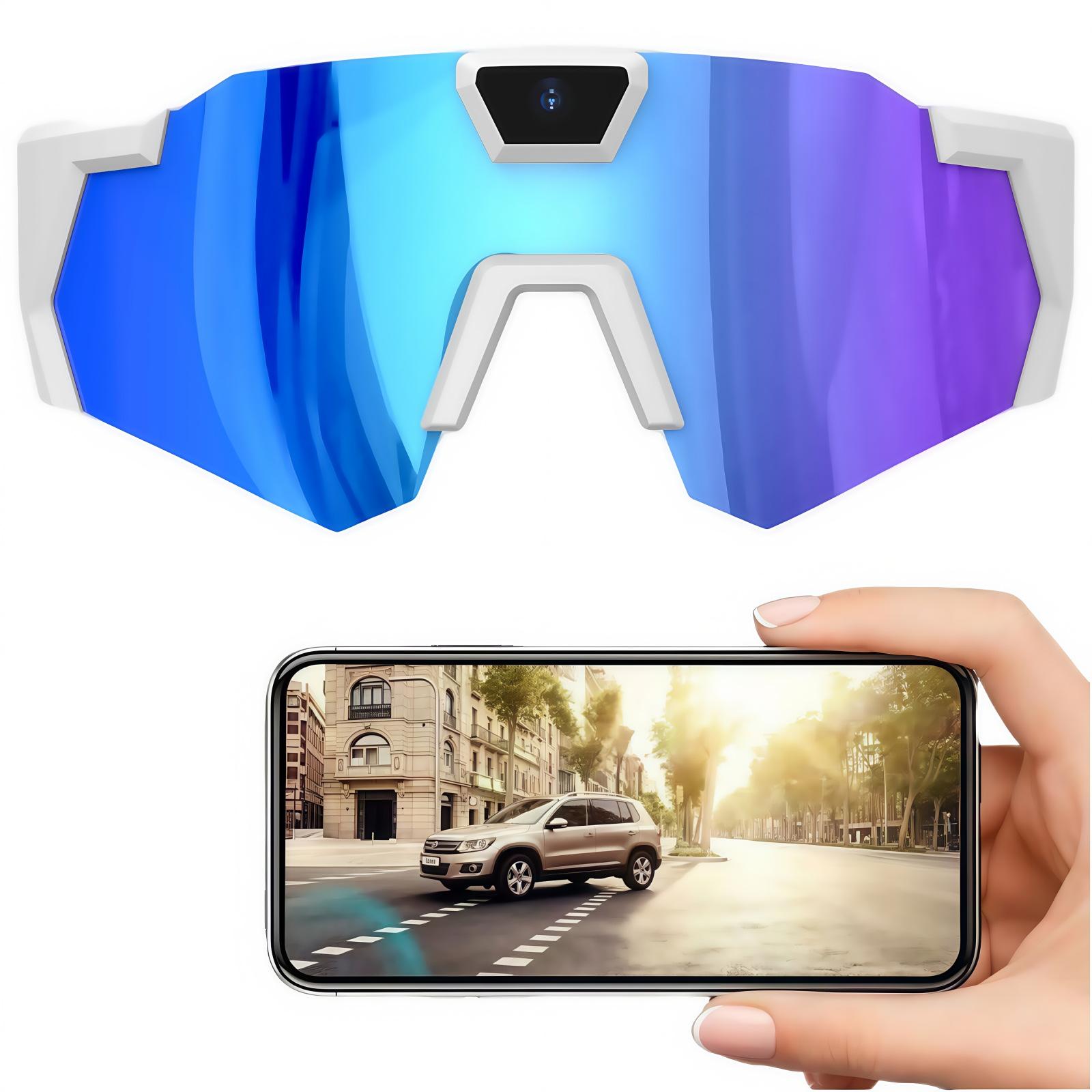 

AI Smart Glasses Outdoor Cycling Sports Windproof Eye Protection Ski Glasses High Definition Camera Photography