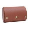 Elegant Leather Watch Storage Case Handmade Wristwatch Holder Carrying Box Women Jewelry Accessory Organiser