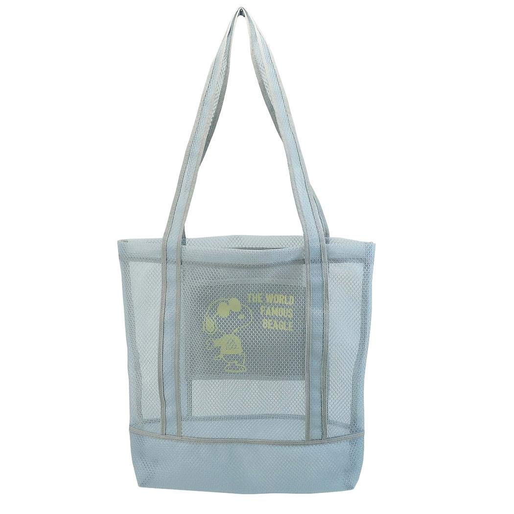 

Snoopy Mesh Peanuts [Tote Bag] Tote/Gray