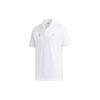 Adidas Polo Shirts Men's White Polo Collar Moderate Other GL0387
