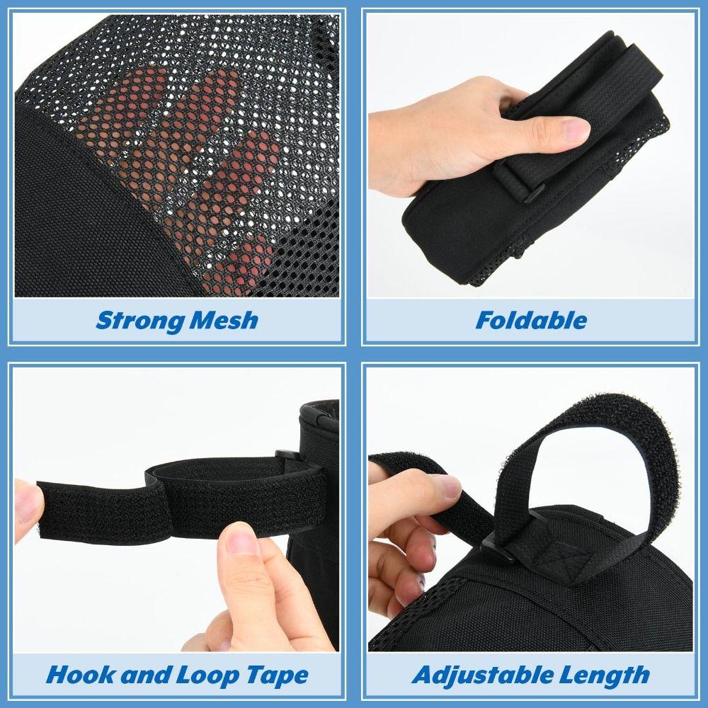 Large Capacity Pickleball Ball Holder Hanging Golf Ball Organizer  for Women Men
