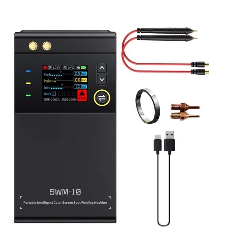 AD23-SWM-10 Handheld Welder DIY Mini Welding Machine 18650 Battery Pack Welding Tool 5000Mah Weldable 0.25Mm Spot Welder