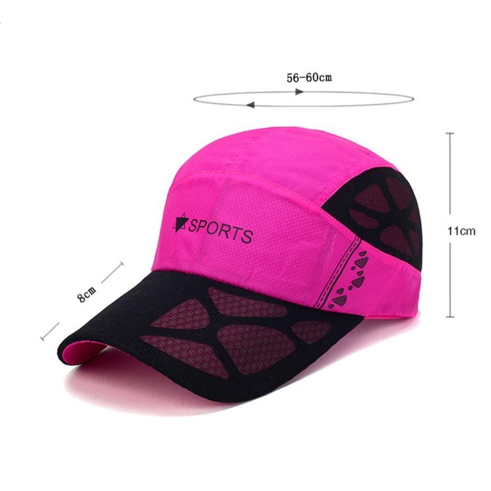 Adjustable Running Cap Sun Protection Tennis Hat Outdoor Sports Baseball Hat  Climbing Cycling