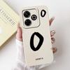 Casing For Xiaomi Redmi 13 Case Luxury Letter Cover For Redmi 12 13 Redmi13 Redmi12 4G Silicone Soft Shockproof Back Cover