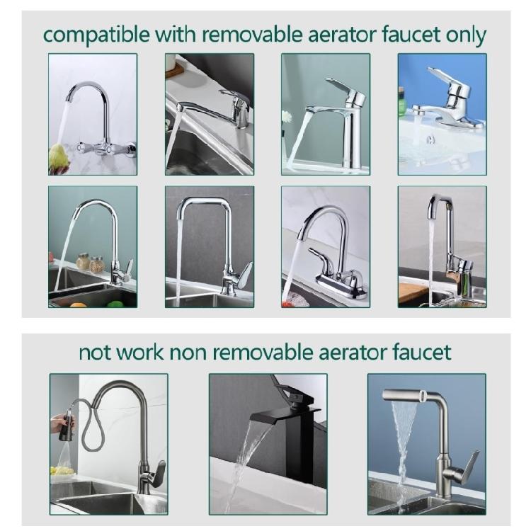 Sink Faucet Adapter Brass Hose Quick Connector Hose Quick Joints Washing Machine Tap Adapter Fittings Easy To Install