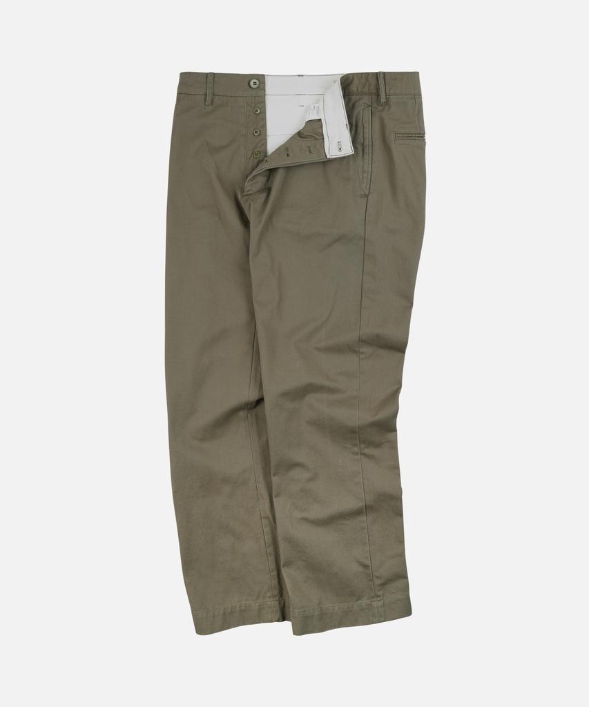 FRIZMWORKS Washed Officer Chino Pants _ Mud