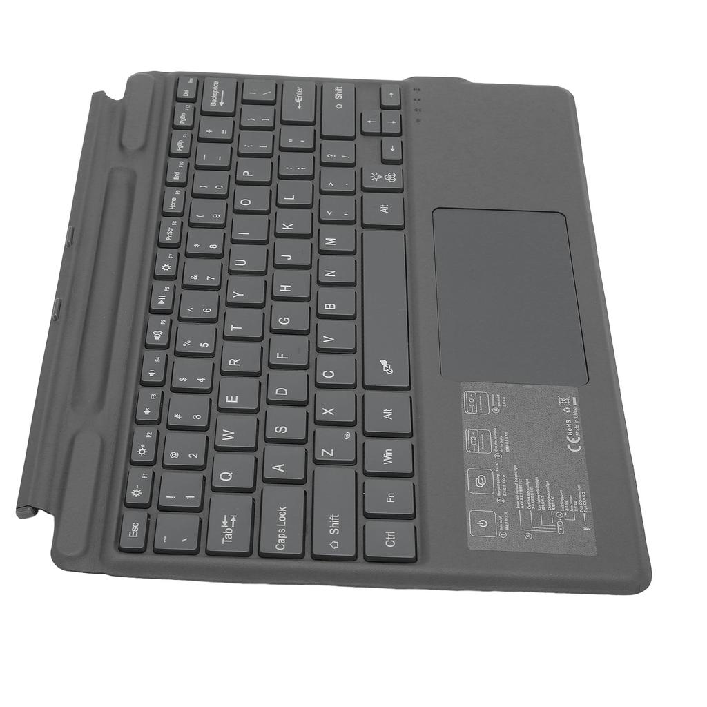 Wireless Bluetooth Keyboard 10m Wireless Distance 2 Button Trackpad Type C Ultra Thin Keyboard with RGB for Pro 8 Pro X