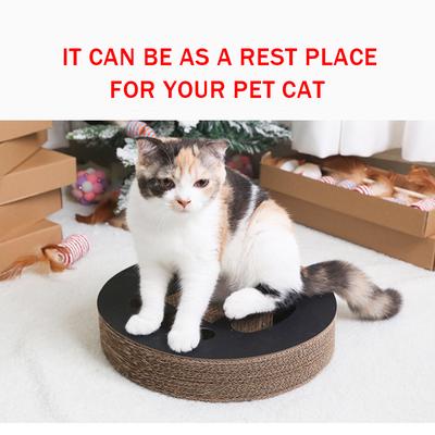 cat scratch toy with ball