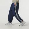 adidas SS24 Kolorowe Logo Trzy Paski Retro Szybkoschnące Lekkie Spodnie Casualowe Męskie doły Niebieskie JI7237