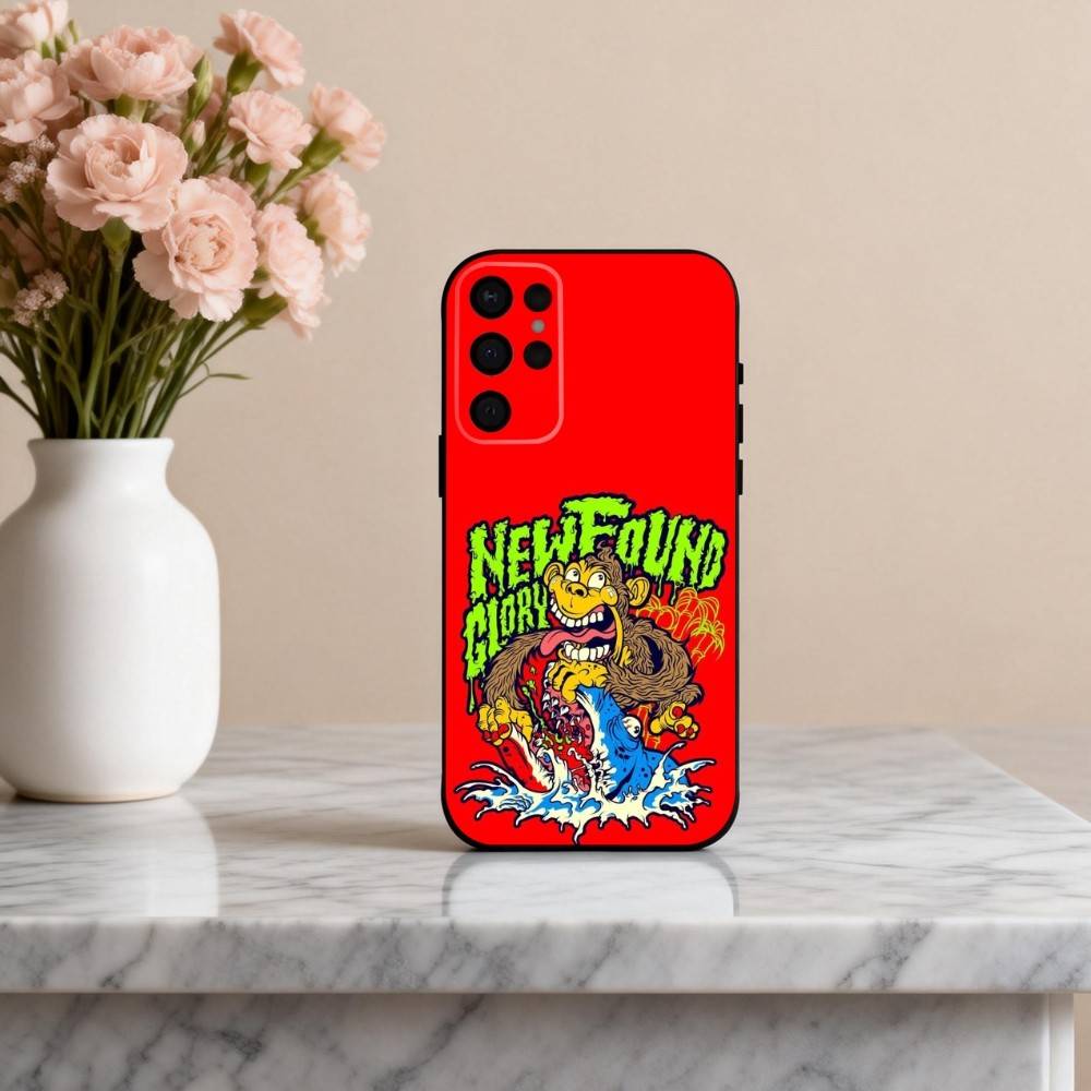 Punk N-New Found Glory Band Phone Case For Samsung S25,S24,S21,S22,S23,S30,Ultra,S20,Plus,Others Soft Black Cover