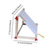 Cross Stitch Frame Wooden Professional Needlepoint Cross Stitch Hoop Stand Crafting Support for Household Studio Office Tapestry