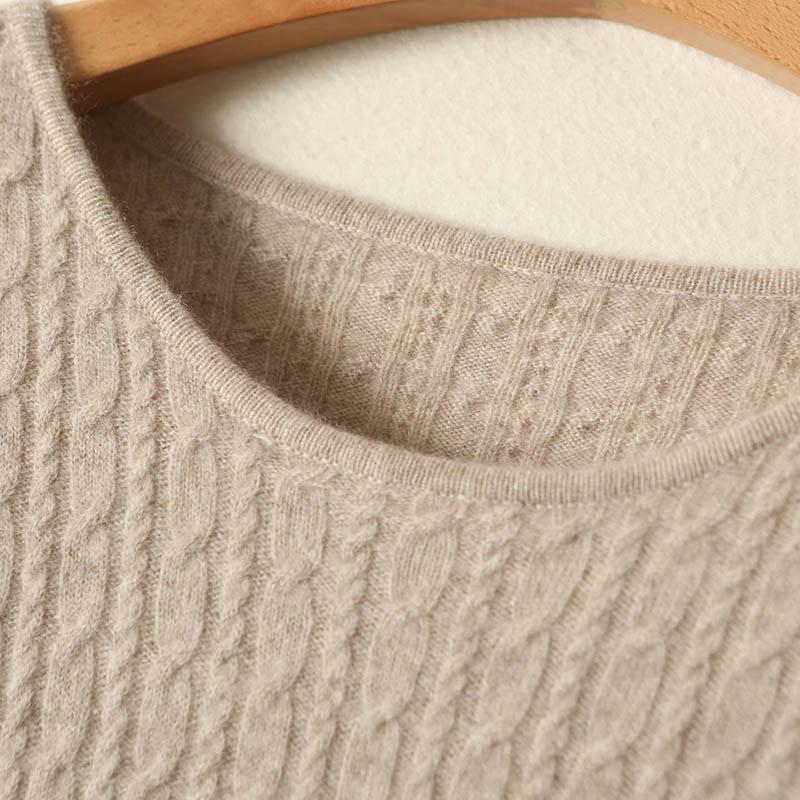 Women Sweater Dress 100% Wool MODERN NEW SAGA O-neck Knit Long Pullover Winter Jumpers Wool Long Dress Female