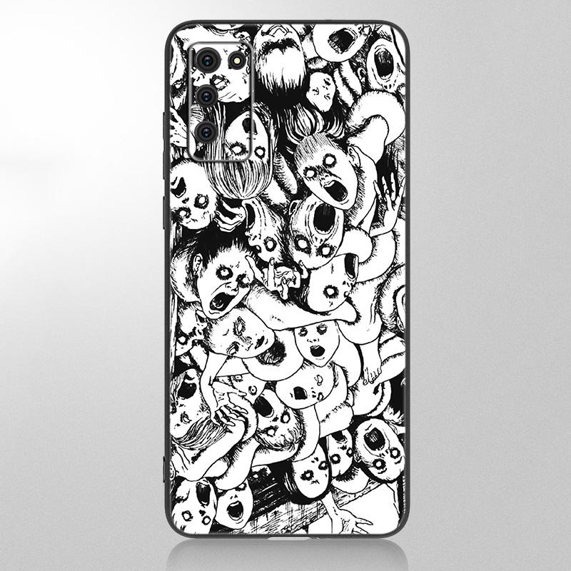 Tricouri Anime Junji Ito Horror Husă Pentru Samsung Galaxy A12 A02S A22 A32 A52 A72 A71 A51 A41 A31 A21 A11 A50 A70 A10S A20S Husă
