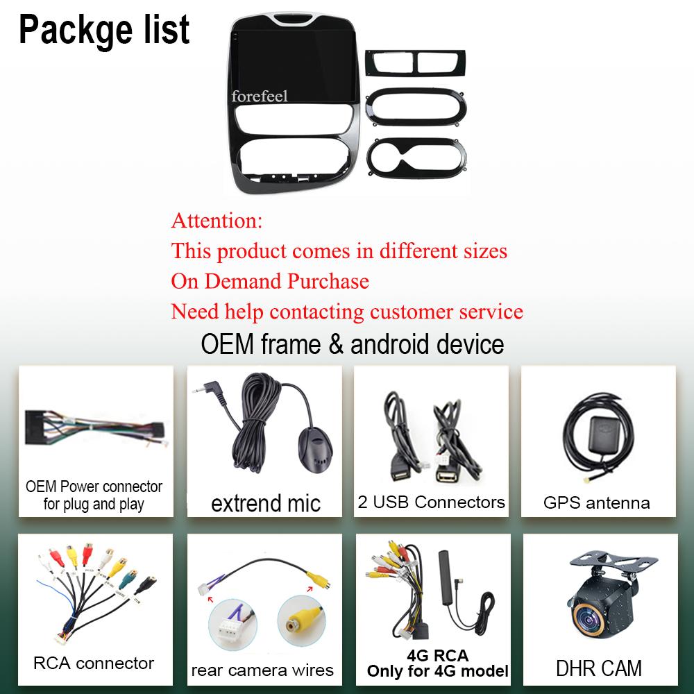 7862 Android For Renault Clio 4 BH98 KH98 2012 - 2019 Car Radio Stereo Head Unit Multimedia Player GPS Navigation No 2din DVD 5G