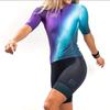 Unisex Cycling Jersey Shorts Set Breathable Quick-Dry Mountain Road Bike Apparel Sportswear