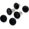 6 Pack Swap Magnetic Thumbstick Set Replacement for Xbox One Elite Controller Analog Sticks Black