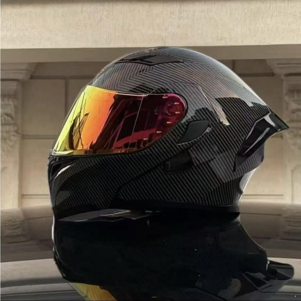 New face-off helmet extra large 70 extra large head circumference double lenses new motorcycle helmet