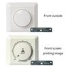 User Friendly Adjustable Lighting Dimmer Quiet Operate Energy Efficient Lighting Dimmer switches for Various Environment