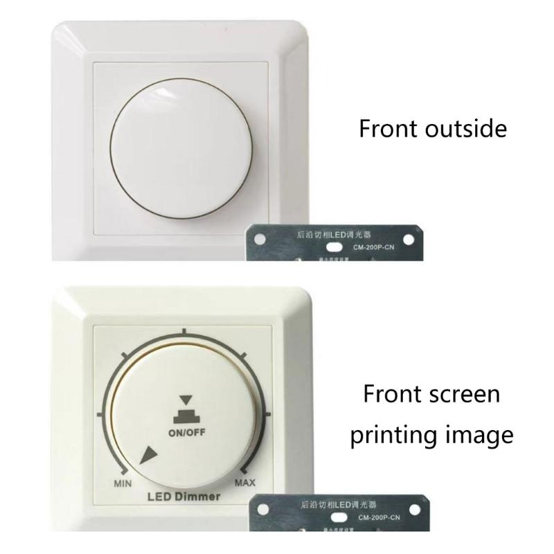 User Friendly Adjustable Lighting Dimmer Quiet Operate Energy Efficient Lighting Dimmer switches for Various Environment