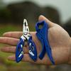 Fishes Lip Gripper Fishing Pliers Hook Remover Outdoor Fish Line Cutter Tool Comfortable Grip Scissors Fishing Accessory