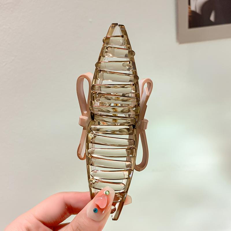 Temperament Claw Clips Scratching Clamp Hair Claw Fashion Large Korean Girl Shark Clip Headwear Barrette Hair Accessories