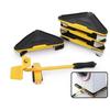 Heavy Duty Furniture Moving Equipment Anti-Rust Multipurpose Roller Sliders 360° Rotation Save Effort Transport Roller Set