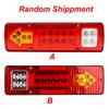 19LED Car Trailer Truck Rear Tail Light Brake Reverse Lamp Stop Turn Signal For Trailer Truck Caravans Taillights Van Truck