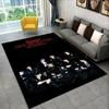 Fashion Kpop Stray Kids Non-Slip Area Rug for Living Room,Bedroom,Playroom,Soft Carpet Floor Mat Home Decor Rug Kids Room Gift