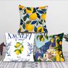 Lemon Pillowcase Cushion Car Living Room Home Decoration Square Pillow Bedroom 1PC Sofa Leisure and Comfort