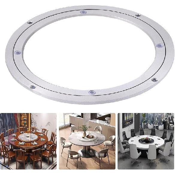 Aluminum Alloy Turntable Bearing 10" Heavy Duty Swivel Turntable Lazy Susan Rotating Bearing Turntable Round Dining Table Swivel Plate for