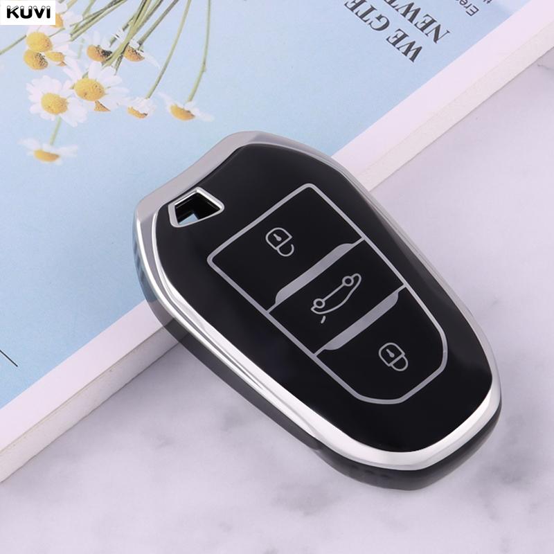 

New Tpu Car Smart Key Case Cover For Peugeot 2008 3008 4008 5008 308 408 508 For Citroen C1 C2 C4 C6 C3-Xr Picasso Grand Ds3 Ds5