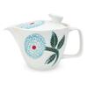 Kunzangama with for Hasami Made In Dahlia Premium J-kitchens Teapot, Small, Strainer, 240ml, 1-2 People, Ware, Japan,