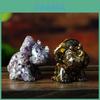 Resin Crystal Dragon Figurine With Cute Animal Design For Home Decor Gift