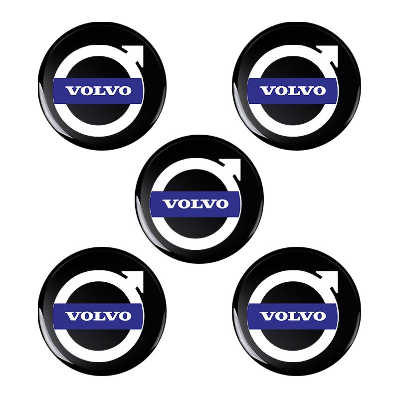 Car Remote Key Sticker Aluminum Emblem Decoration Decal For Volvo XC90 XC60 XC40 V40 V50 V60 S40 S50 S60 S70 S80 S90 240 C70 FN Vnl Truck