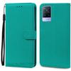 Pro Vivo V21 Pouzdro Silikonové Peněženkové Vyklápěcí Pouzdro na Telefon pro Vivo V2050 V2066 V2108 VivoV21 Kožené Pouzdro Coque pro Vivo V21 5G Fundas