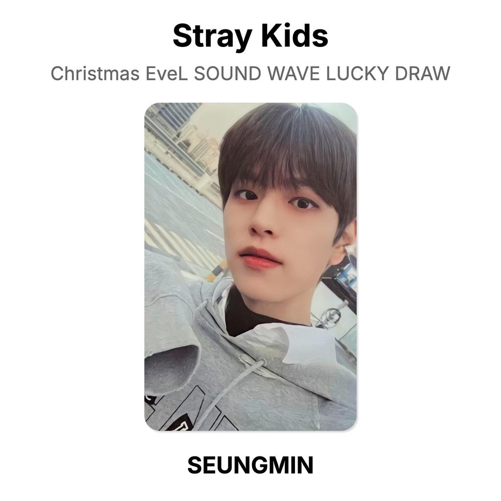 Stray Kids Christmas EveL SOUND WAVE LUCKY DRAW Official Photocard