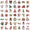 100 Einzigartige Weihnachts-Cartoon-Graffiti-Sticker für Notizbücher, Koffer und Roller