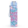 1PC Happy Mothers Day Rose Flower Print 750ml Color Plastic Sports Water Bottle Leakproof Flip Straw Lid Suitable for Sports Office Home Use