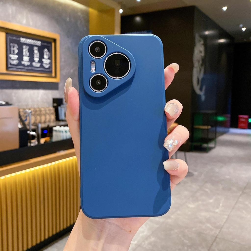 Applicable to P70 mobile phone case matte TPU straight edge enjoy glory nova12 protective case mate60 silicone case