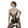 Woman Sexy Underwear Transparent Hollow Passion Suit Open File One-piece Sexy Uniform Temptation