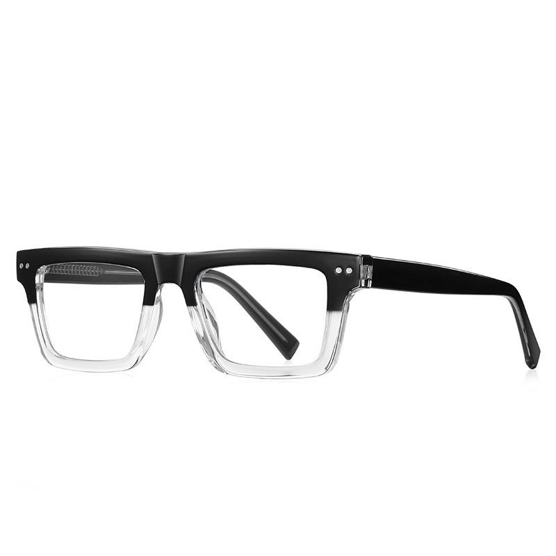 TR90 Quadratisches Brillen Gestell Anti Blaulicht Lesebrille Altersweitsicht Brille Optische Brillen für Mann