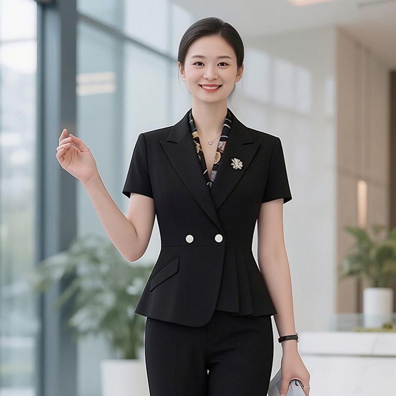 Women's Professional Summer Business Suit Set
