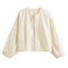 Kaslead New Women clothes Western Style Fashion Simple Thick Rope Embroidery Jacket 8372067