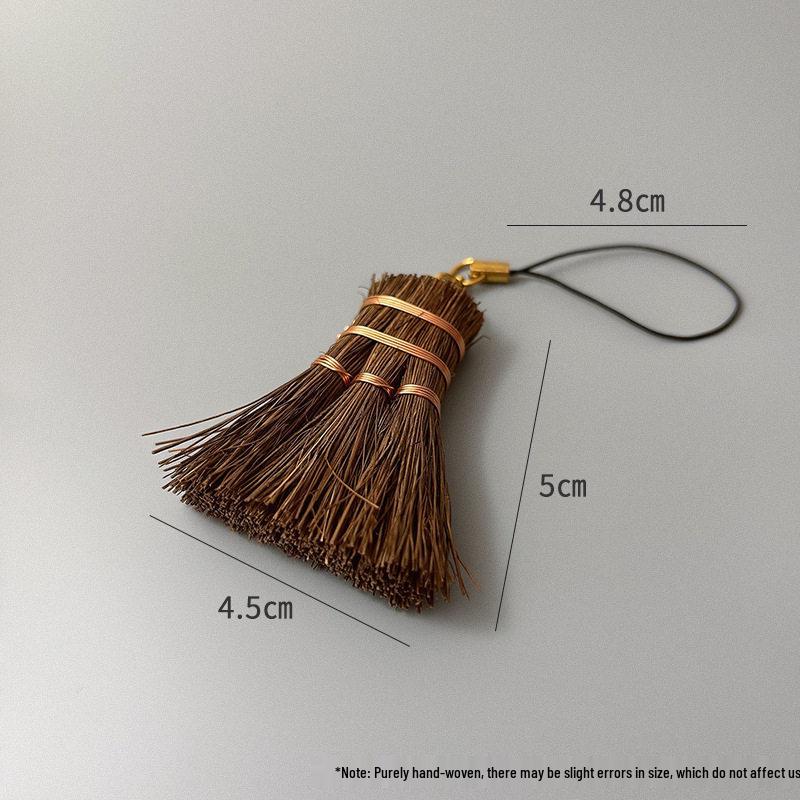 Compact Keyboard Broom Brush - Portable Desktop Crevice Cleaner Dusting Tool