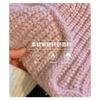 Women S Warm Knit Earflap Hat For Autumn Winter Big Head Circumference Slim Fit